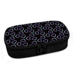 Lights Heart Pattern Print Insulin Cooler Travel Case