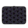 Lights Heart Pattern Print Laptop Sleeve