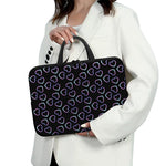 Lights Heart Pattern Print Laptop Sleeve With Handle