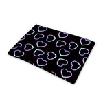 Lights Heart Pattern Print Pet Cooling Mat Cover