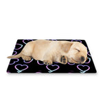 Lights Heart Pattern Print Pet Cooling Mat Cover