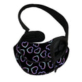 Lights Heart Pattern Print Pet Sling Carrier