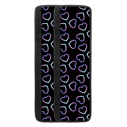 Lights Heart Pattern Print Refrigerator Handle Covers