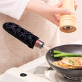 Lights Heart Pattern Print Skillet Handle Cover