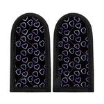 Lights Heart Pattern Print Skillet Handle Cover