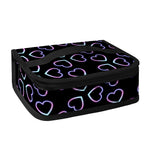 Lights Heart Pattern Print Small Lunch Bag