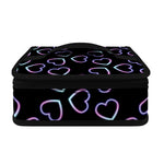 Lights Heart Pattern Print Small Lunch Bag