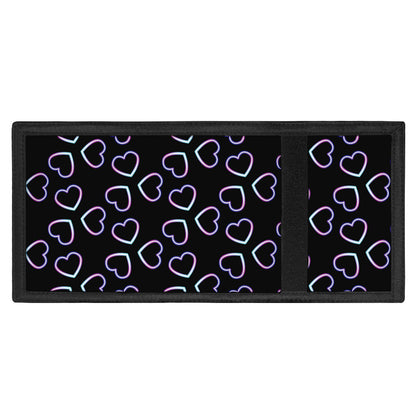 Lights Heart Pattern Print Trifold Wallet