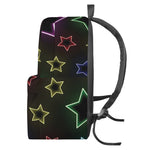 Lights Star Pattern Print Backpack