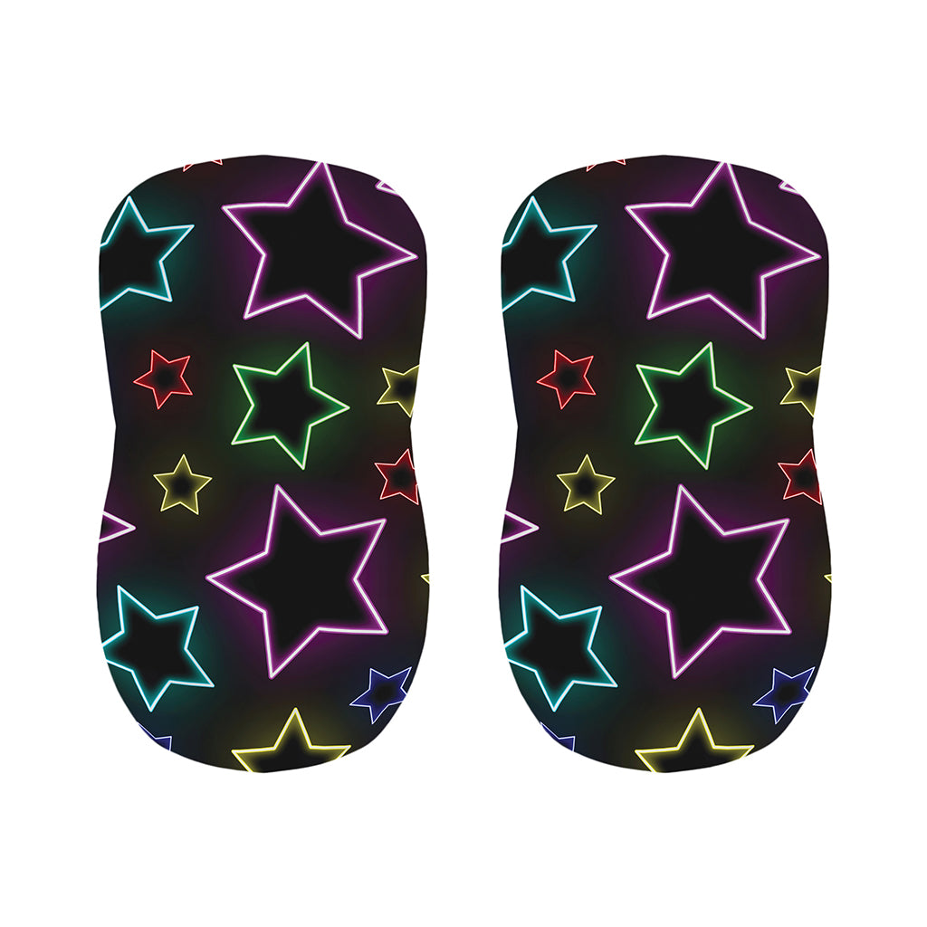 Lights Star Pattern Print Bar Stool Covers