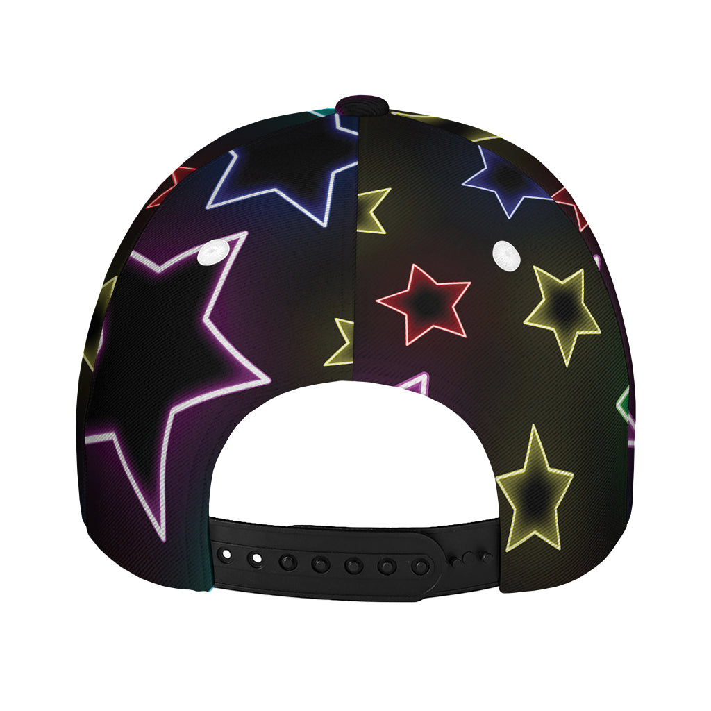 Lights Star Pattern Print Baseball Cap