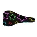 Lights Star Pattern Print Bicycle Seat Cover