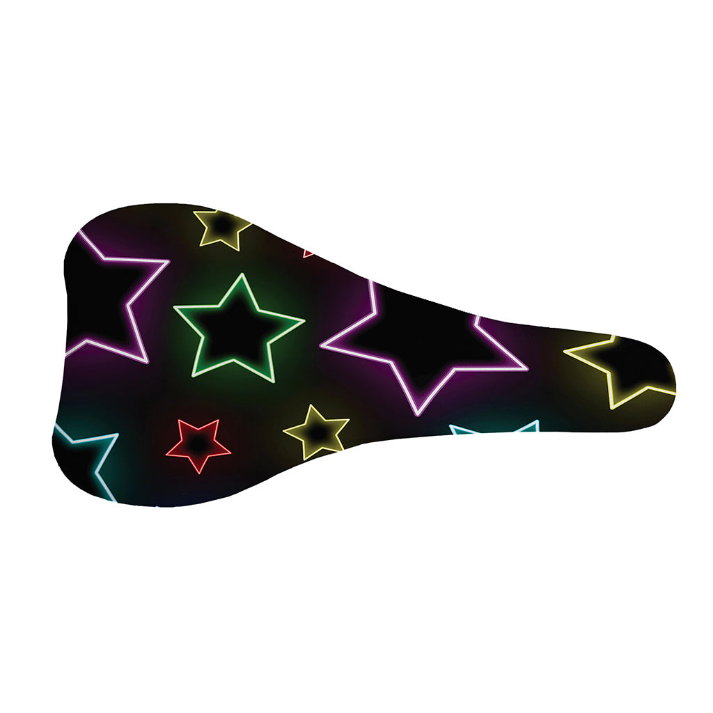 Lights Star Pattern Print Bicycle Seat Cover