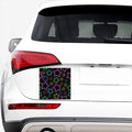 Lights Star Pattern Print Car Sticker