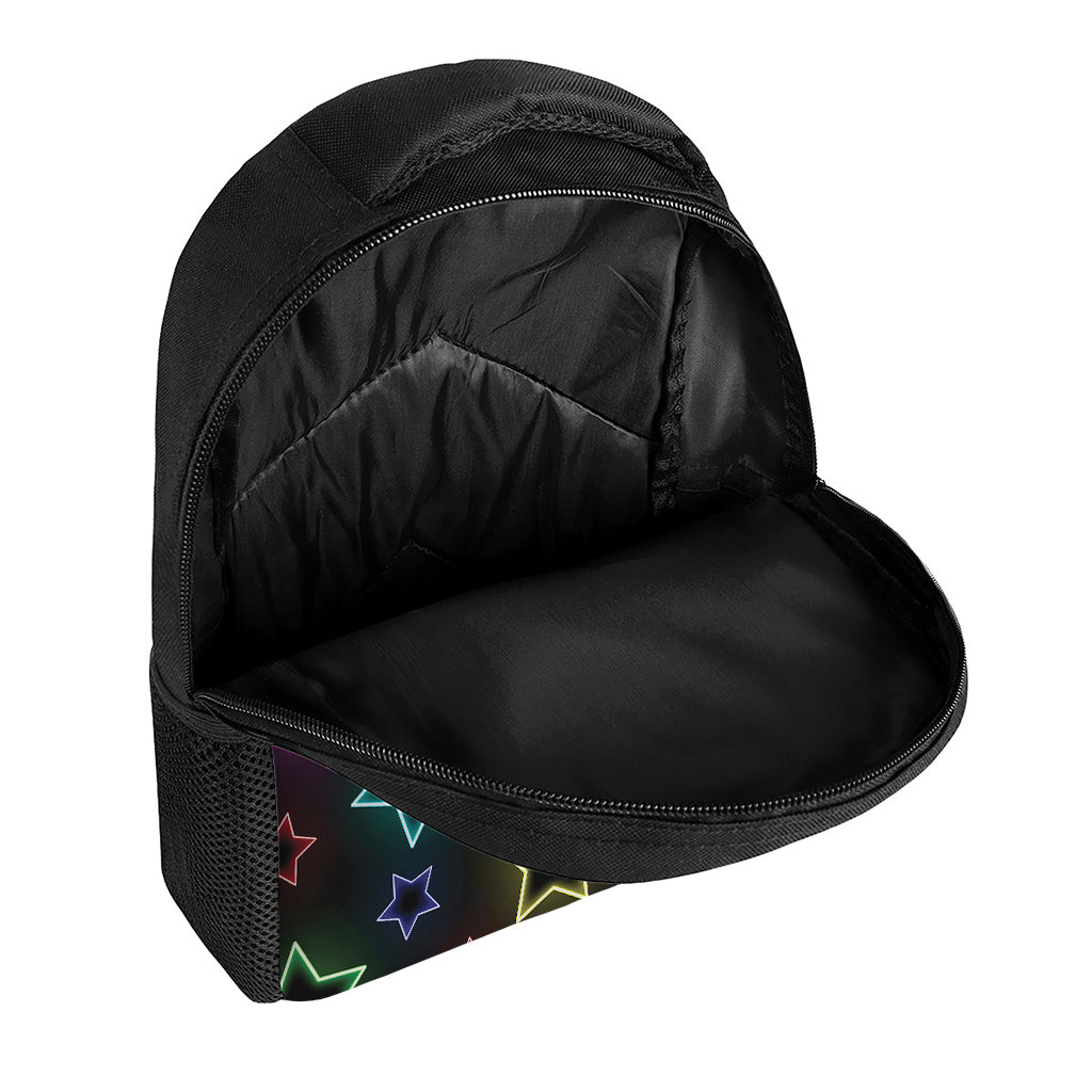 Lights Star Pattern Print Casual Backpack
