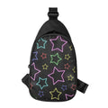 Lights Star Pattern Print Sling Bag