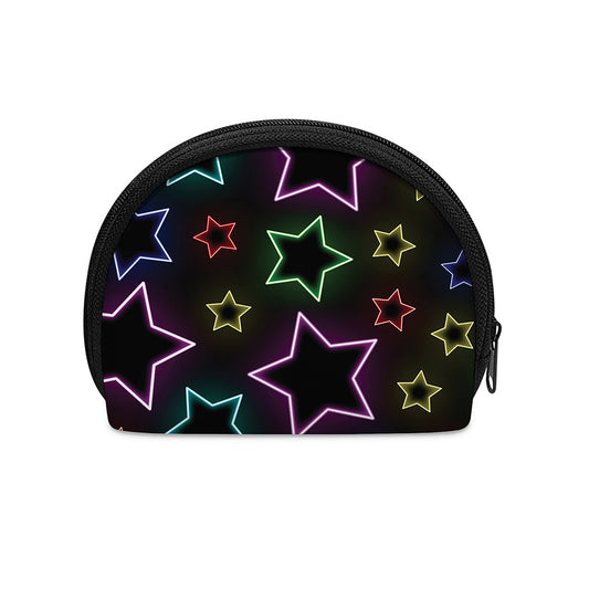 Lights Star Pattern Print Coin Purse
