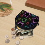 Lights Star Pattern Print Coin Purse