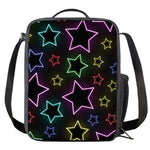 Lights Star Pattern Print Crossbody Lunch Bag