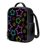 Lights Star Pattern Print Crossbody Lunch Bag