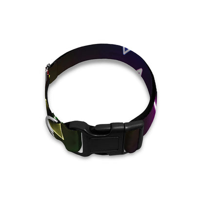 Lights Star Pattern Print Dog Collar