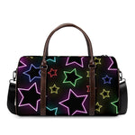 Lights Star Pattern Print Duffle Bag