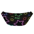 Lights Star Pattern Print Fanny Pack