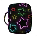 Lights Star Pattern Print Front Pocket Bible Bag