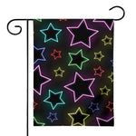 Lights Star Pattern Print House Flag