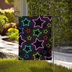 Lights Star Pattern Print House Flag