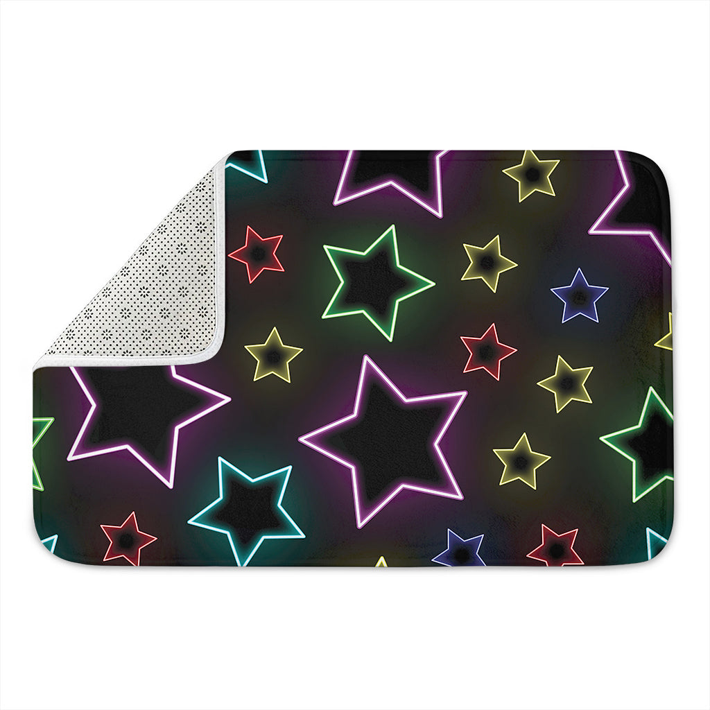 Lights Star Pattern Print Indoor Door Mat