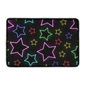 Lights Star Pattern Print Kitchen Mat