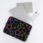 Lights Star Pattern Print Laptop Sleeve