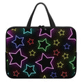Lights Star Pattern Print Laptop Sleeve With Handle