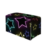 Lights Star Pattern Print Leather Tissue Box Cover