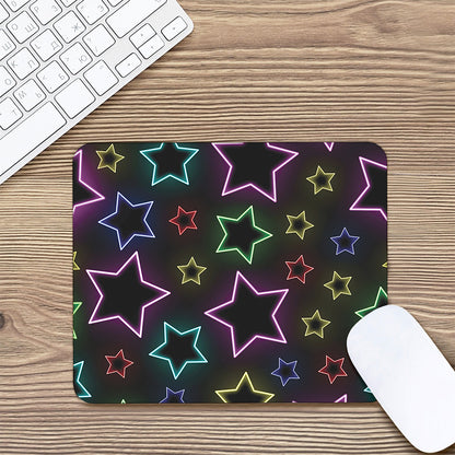 Lights Star Pattern Print Mouse Pad
