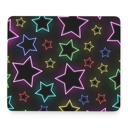 Lights Star Pattern Print Mouse Pad
