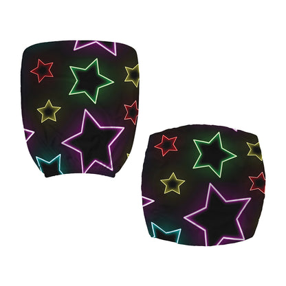 Lights Star Pattern Print Office Chair Cover