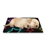 Lights Star Pattern Print Pet Cooling Mat Cover