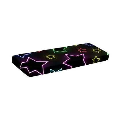 Lights Star Pattern Print Piano Keyboard Cover
