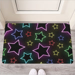 Lights Star Pattern Print Rubber Doormat