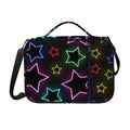 Lights Star Pattern Print Shoulder Strap Bible Bag