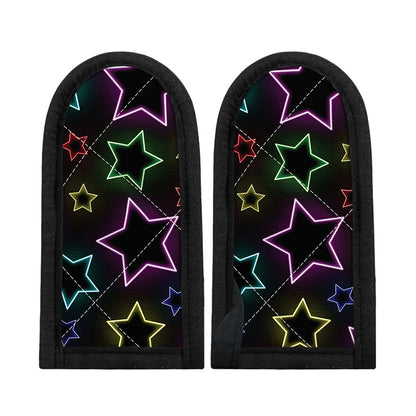 Lights Star Pattern Print Skillet Handle Cover