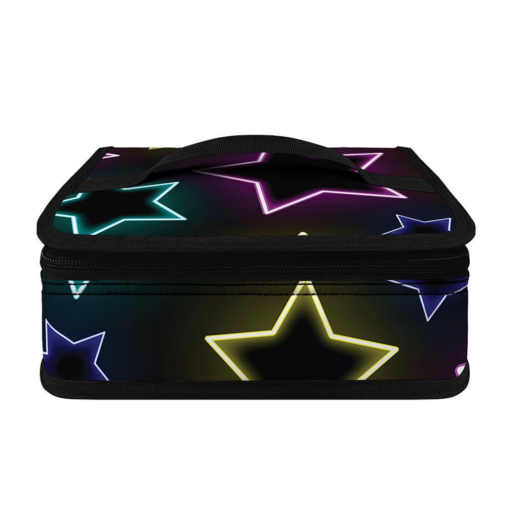 Lights Star Pattern Print Small Lunch Bag