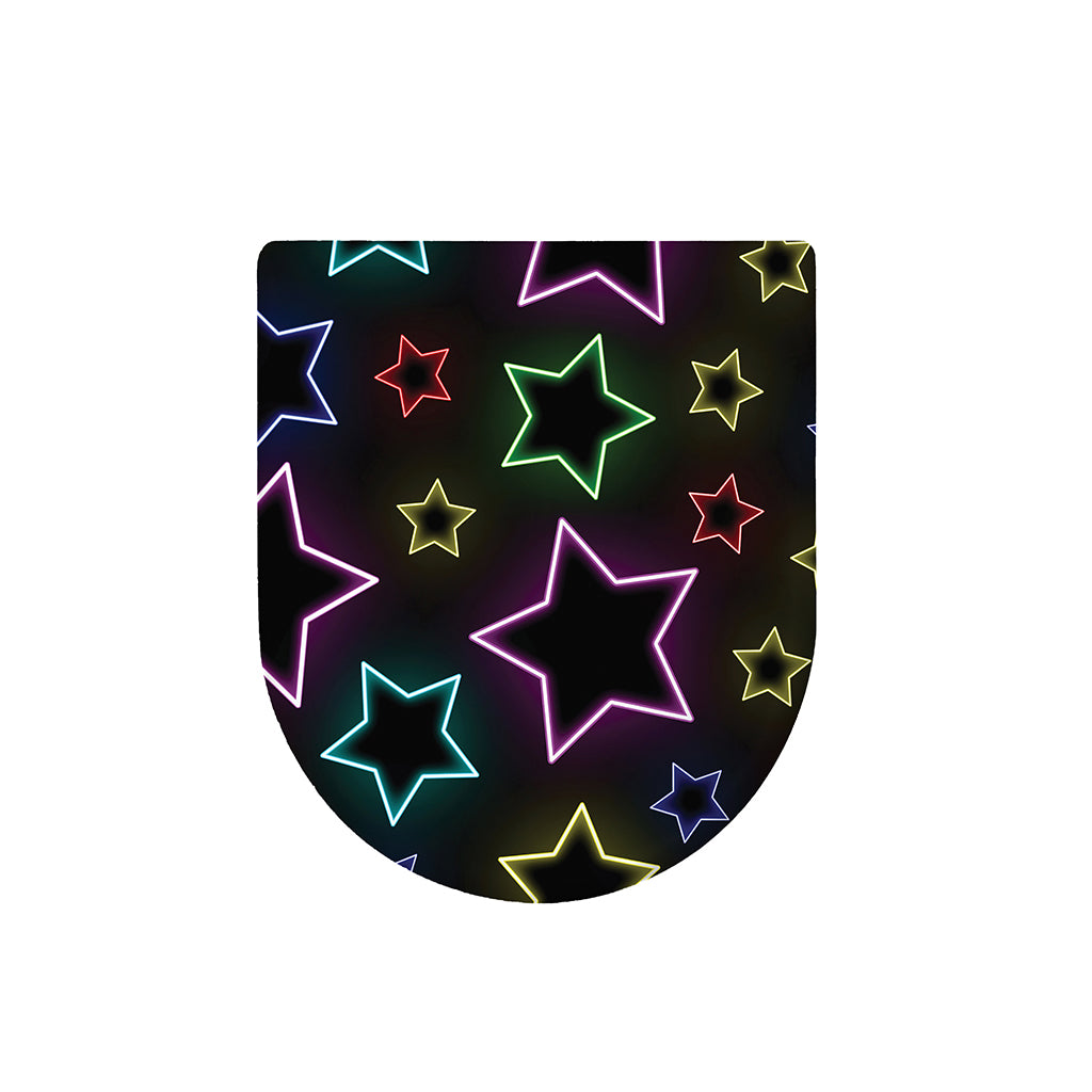 Lights Star Pattern Print Toilet Lid Cover