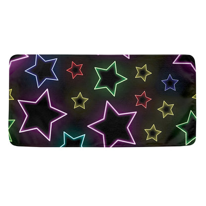 Lights Star Pattern Print Towel