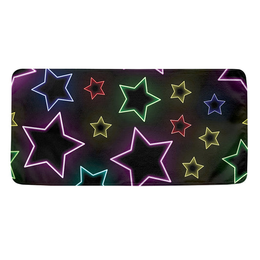Lights Star Pattern Print Towel