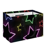 Lights Star Pattern Print Utility Tote Bag