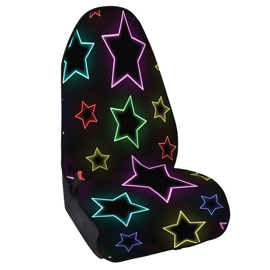 Lights Star Pattern Print Waterproof Car Seat Cover