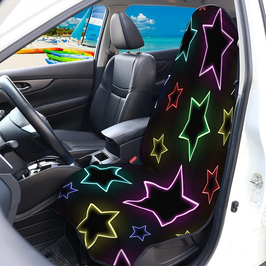Lights Star Pattern Print Waterproof Car Seat Cover